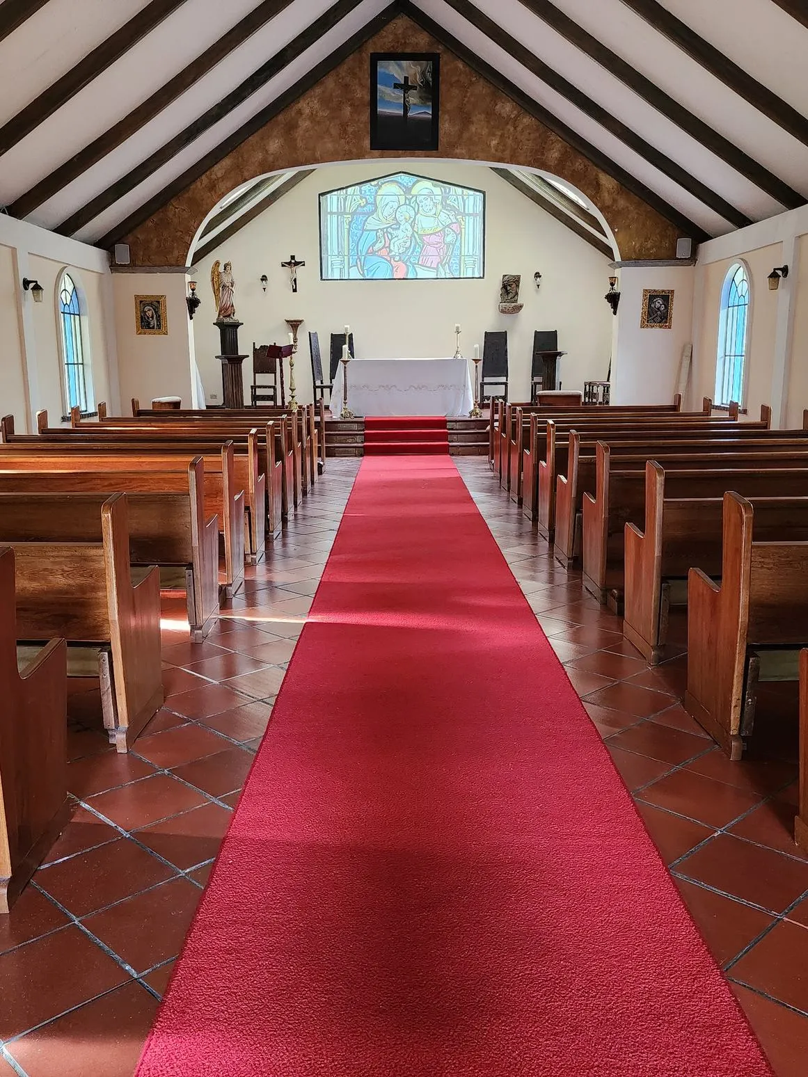 Interior de la capilla